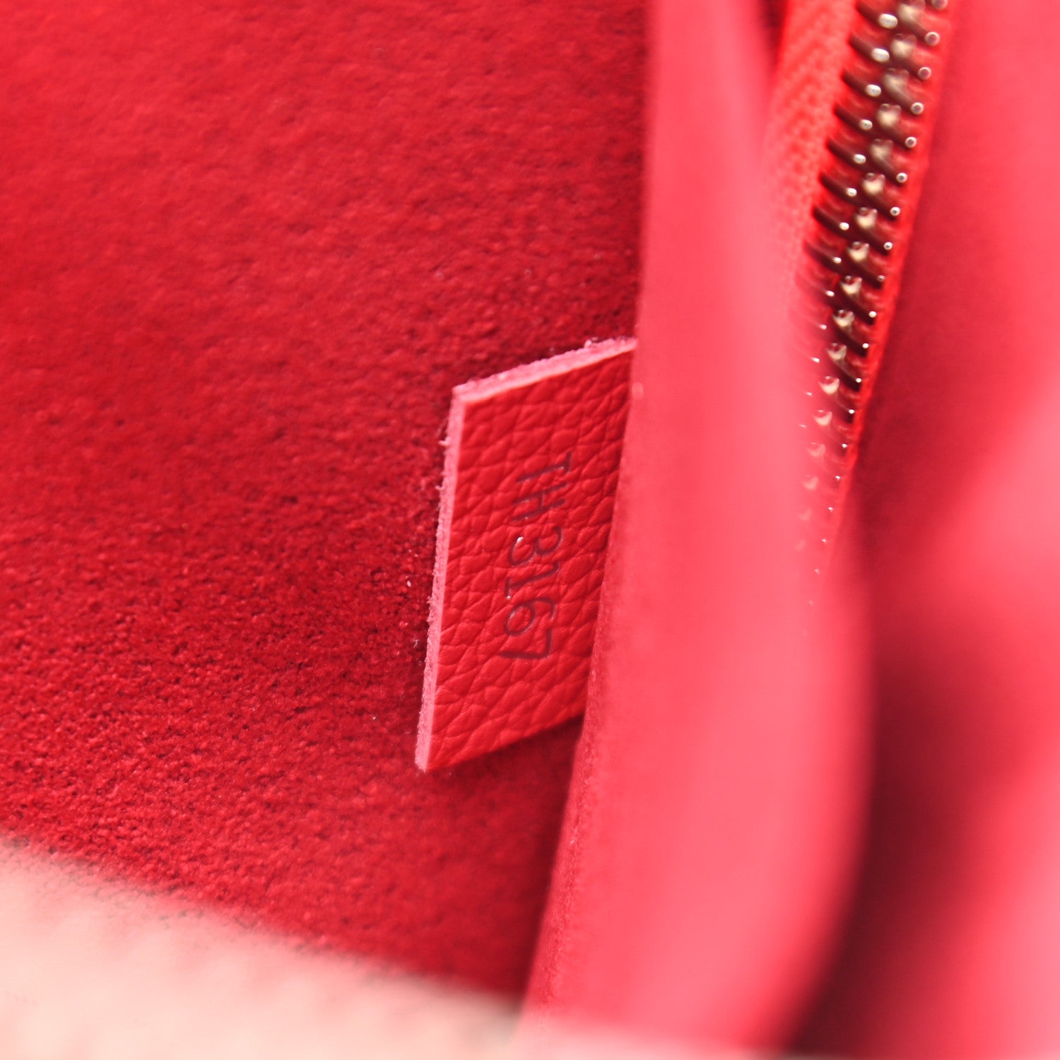 Louis Vuitton Taurillon Pochette Jour PM Poppy 7 of 10