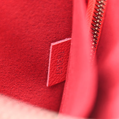 Louis Vuitton Taurillon Pochette Jour PM Poppy 7 of 10
