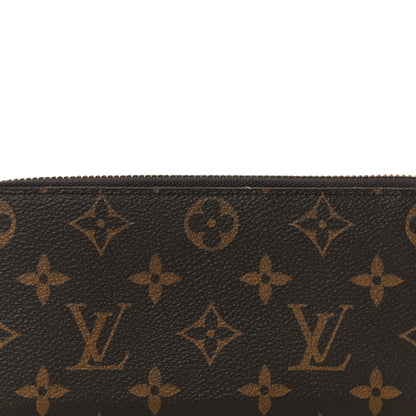 Louis Vuitton Monogram Clemence Wallet Fuchsia 7 of 9