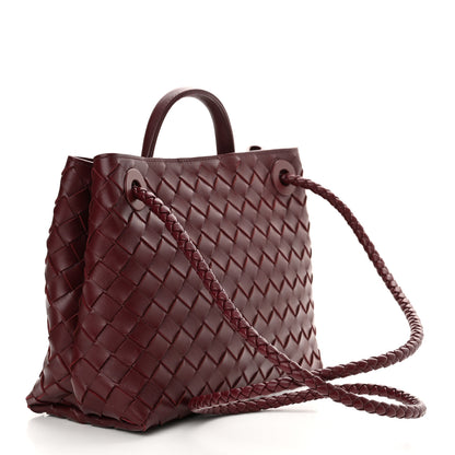 Bottega Veneta Nappa Intrecciato Small Andiamo Shoulder Bag Barolo 3 of 9