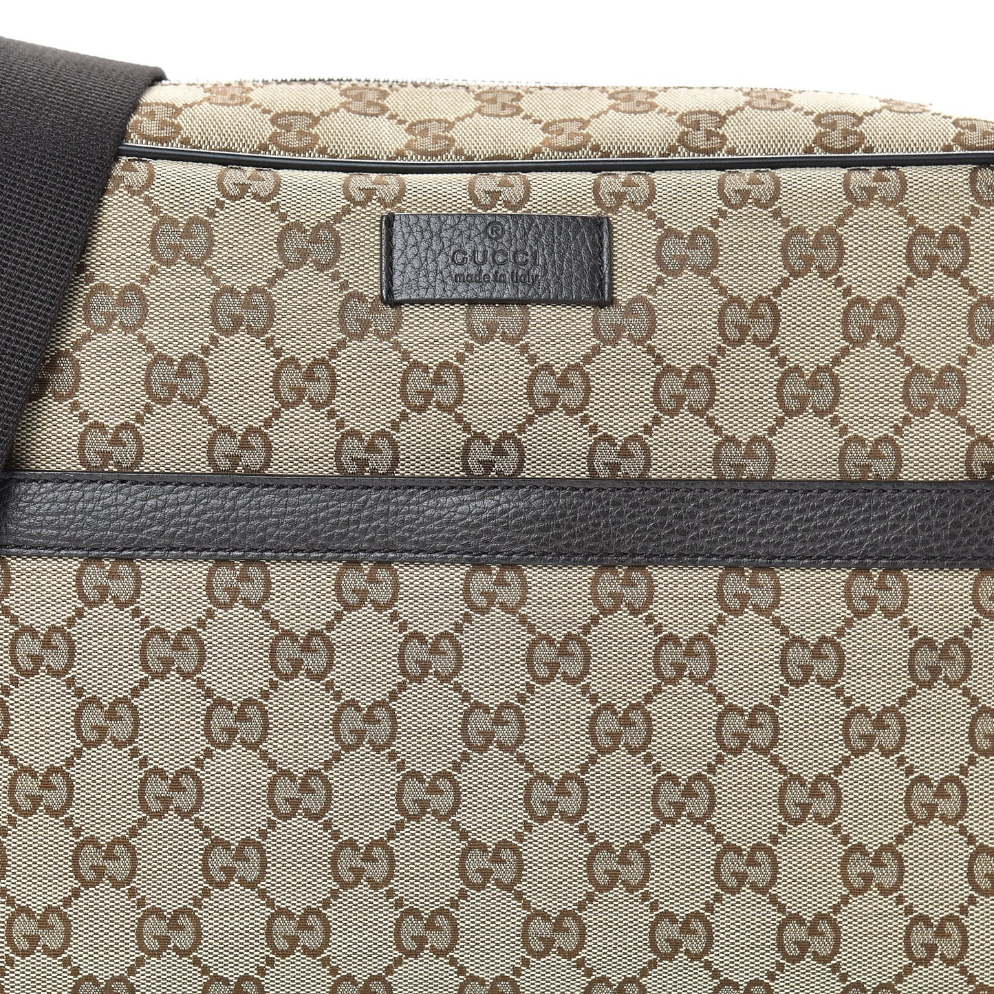 Monogram Messenger Bag Dark Brown