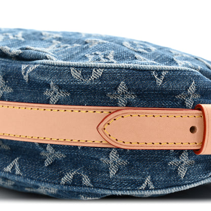Louis Vuitton Monogram Denim Croissant MM Blue 9 of 9