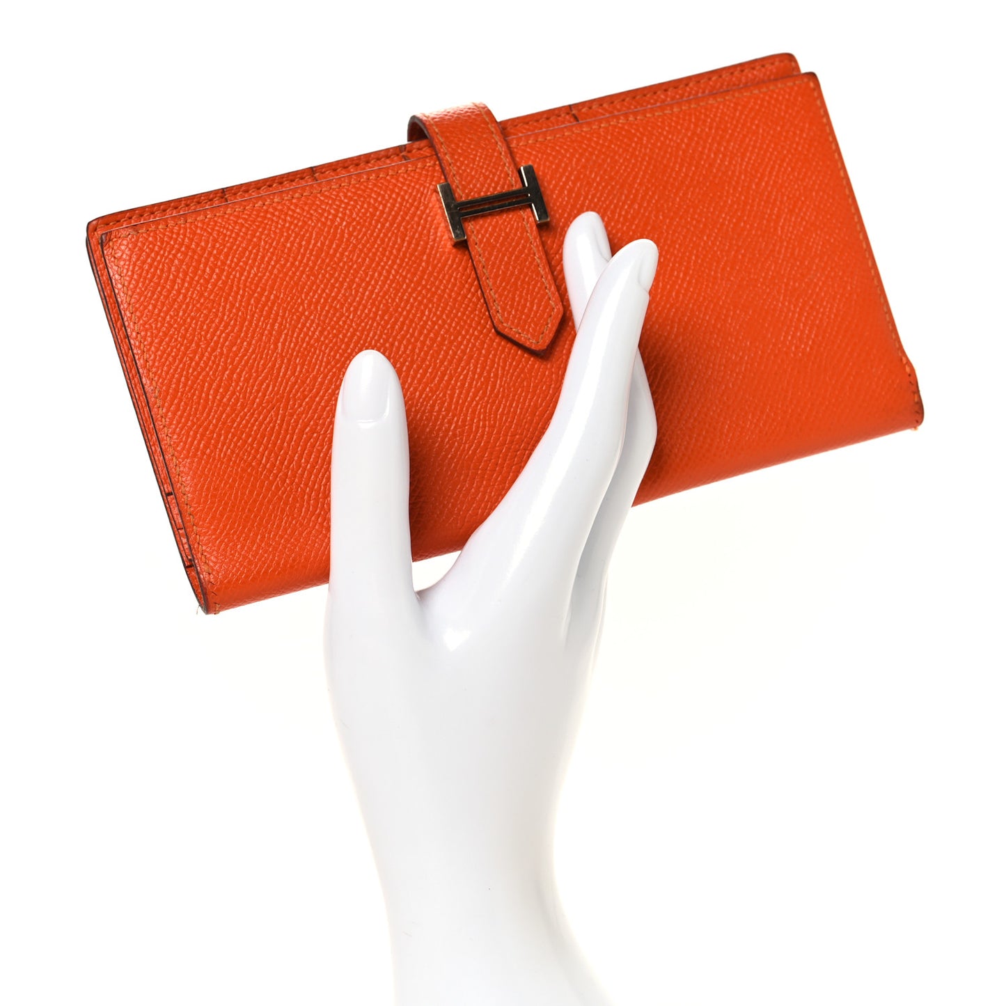 Epsom Bearn Gusset Wallet Orange