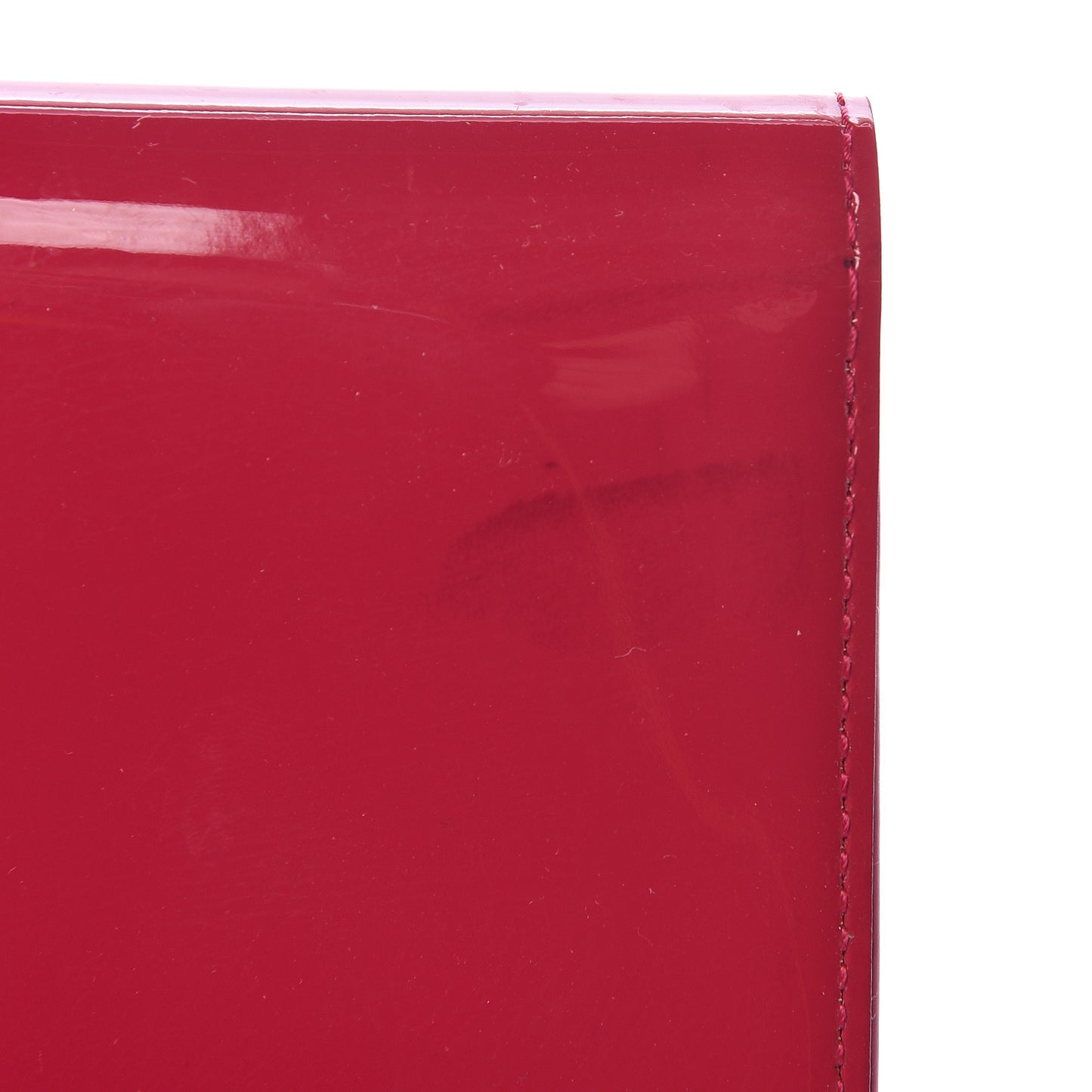 Patent Louise Clutch Rose Indien