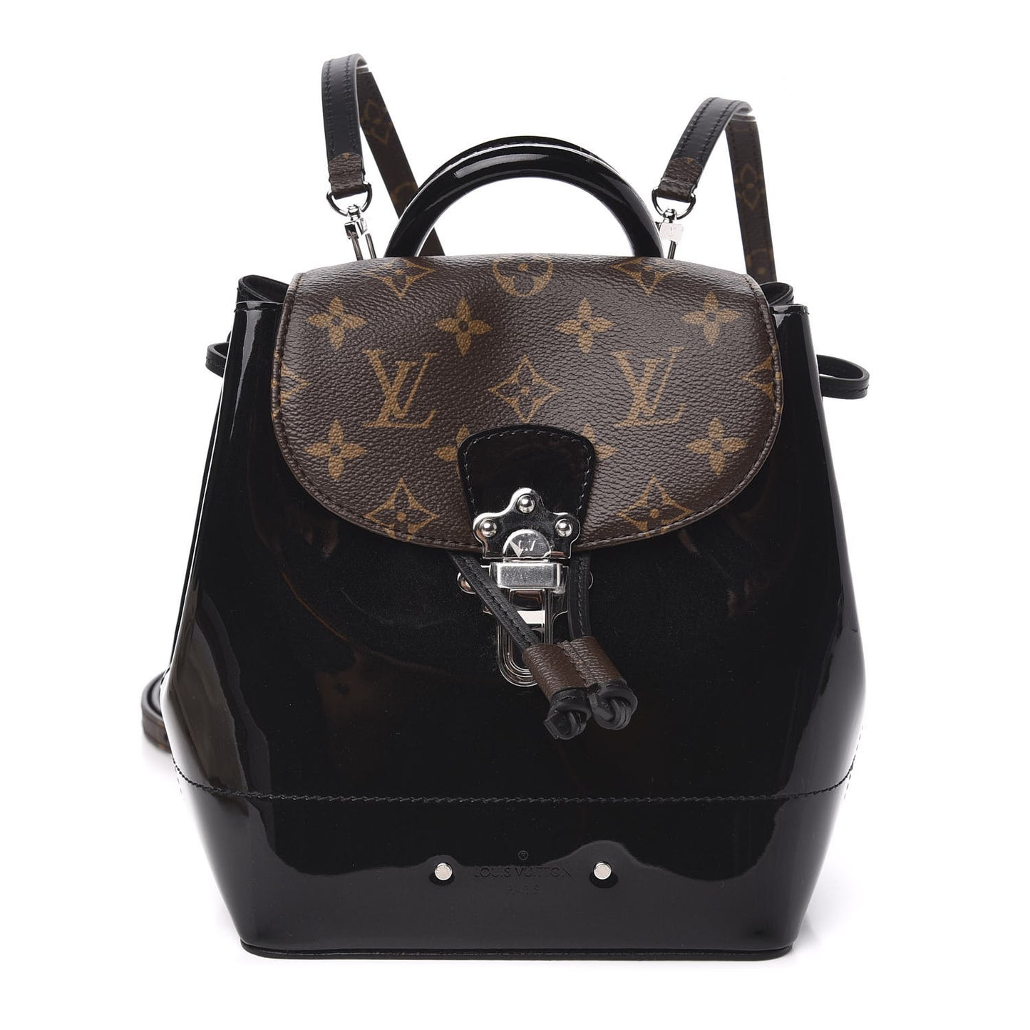 Patent Monogram Hot Springs Backpack Black