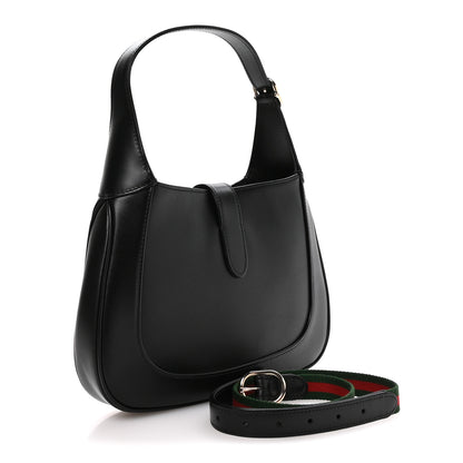 Gucci Calfskin Small Jackie Shoulder Bag Black 3 of 10