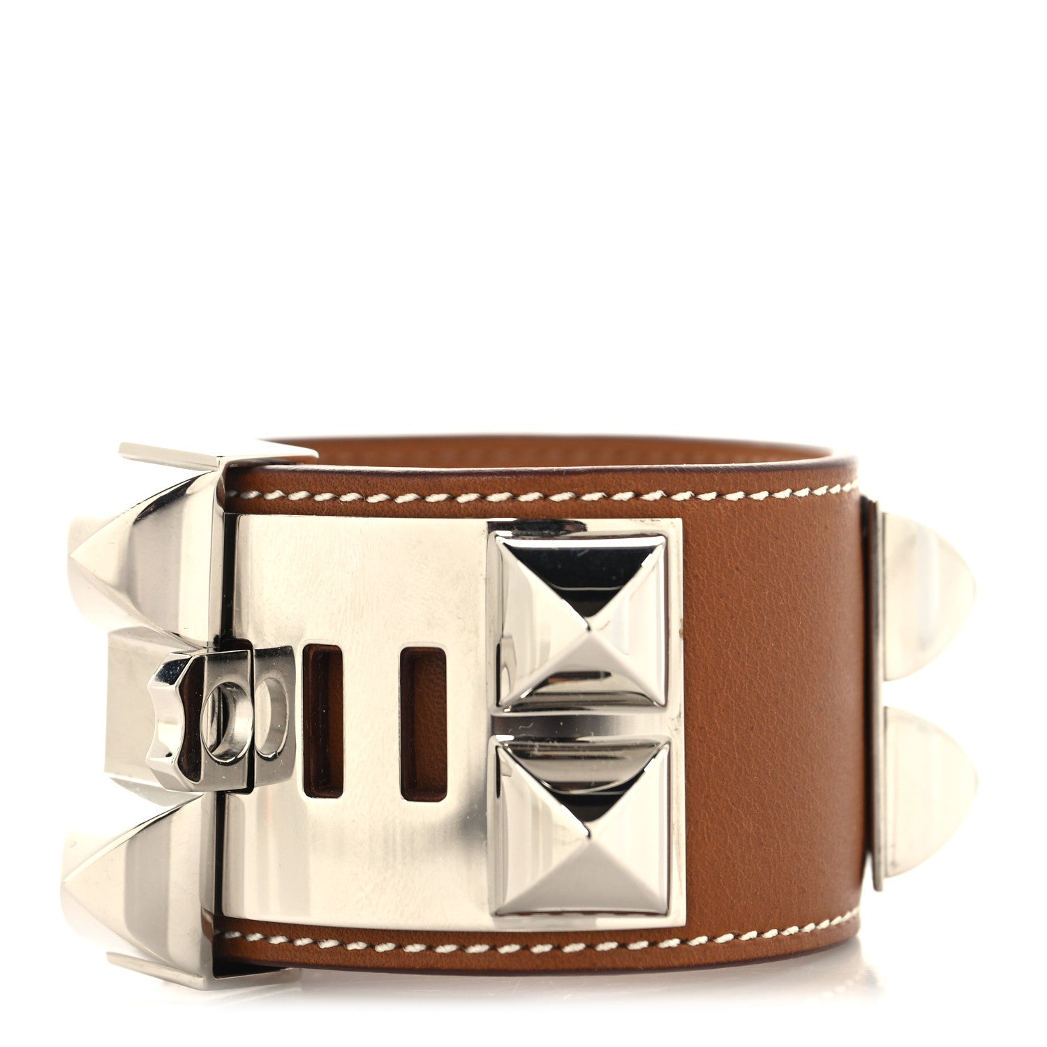 Hermes Swift Collier de Chien CDC Bracelet T2 Gold 3 of 6