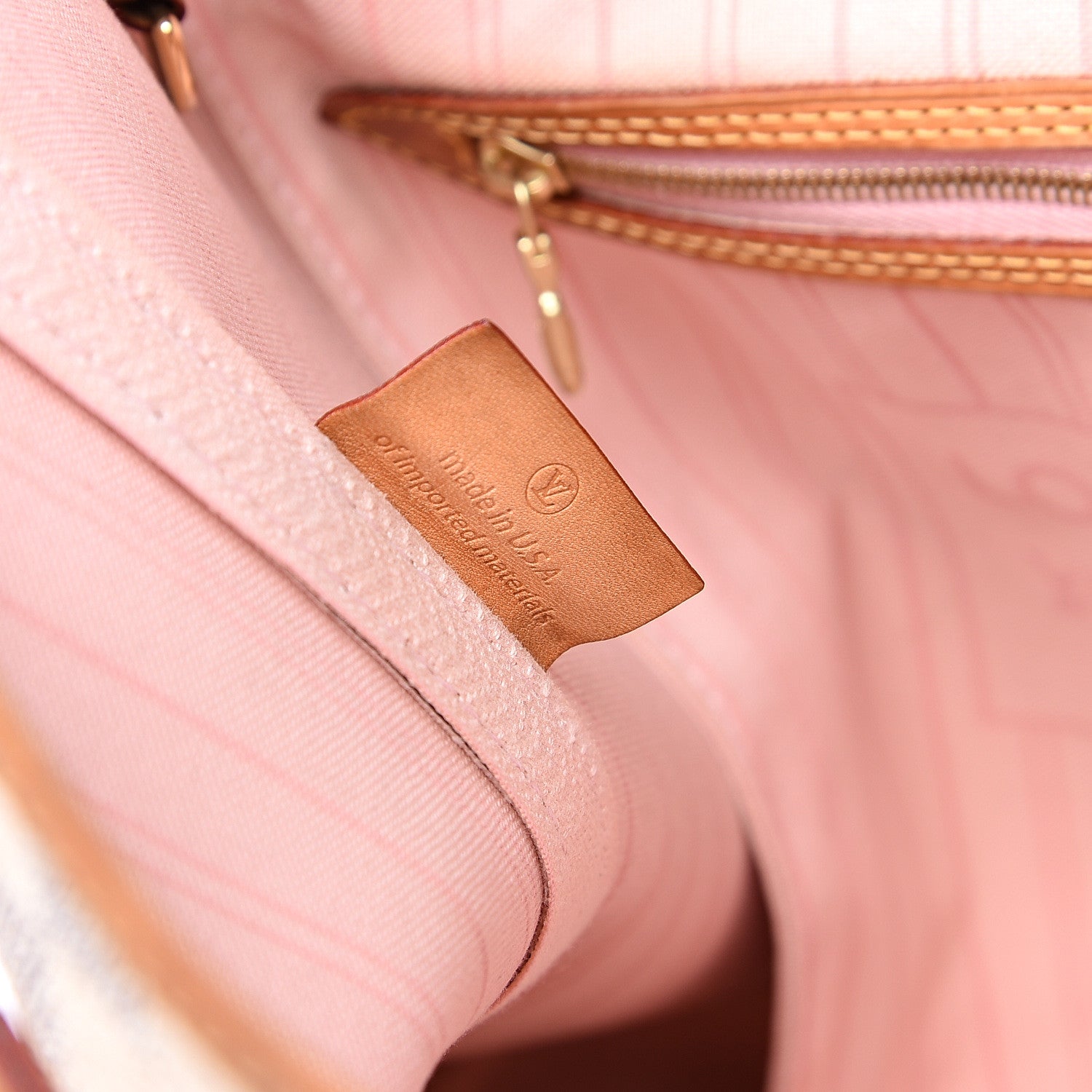 Louis Vuitton Damier Azur Neo Neverfull MM Rose Ballerine 6 of 15