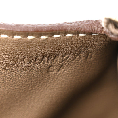 Hermes Taurillon Clemence Mini Lindy 20 Etoupe 7 of 11