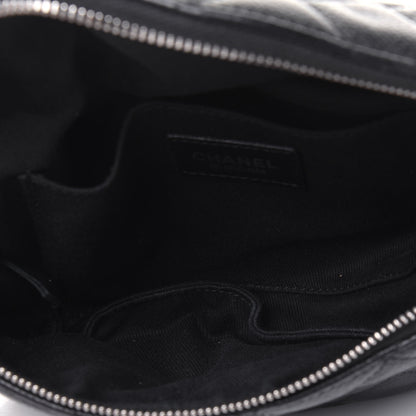 Chanel Grained Calfskin Quilted Waist Belt Bag Black 5 of 11