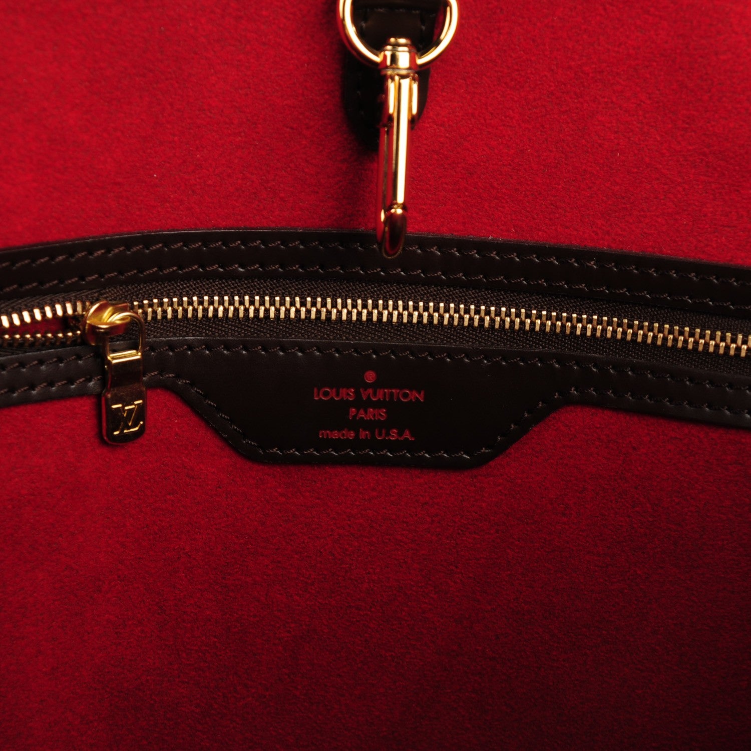 Louis Vuitton Damier Ebene Hampstead MM 6 of 7