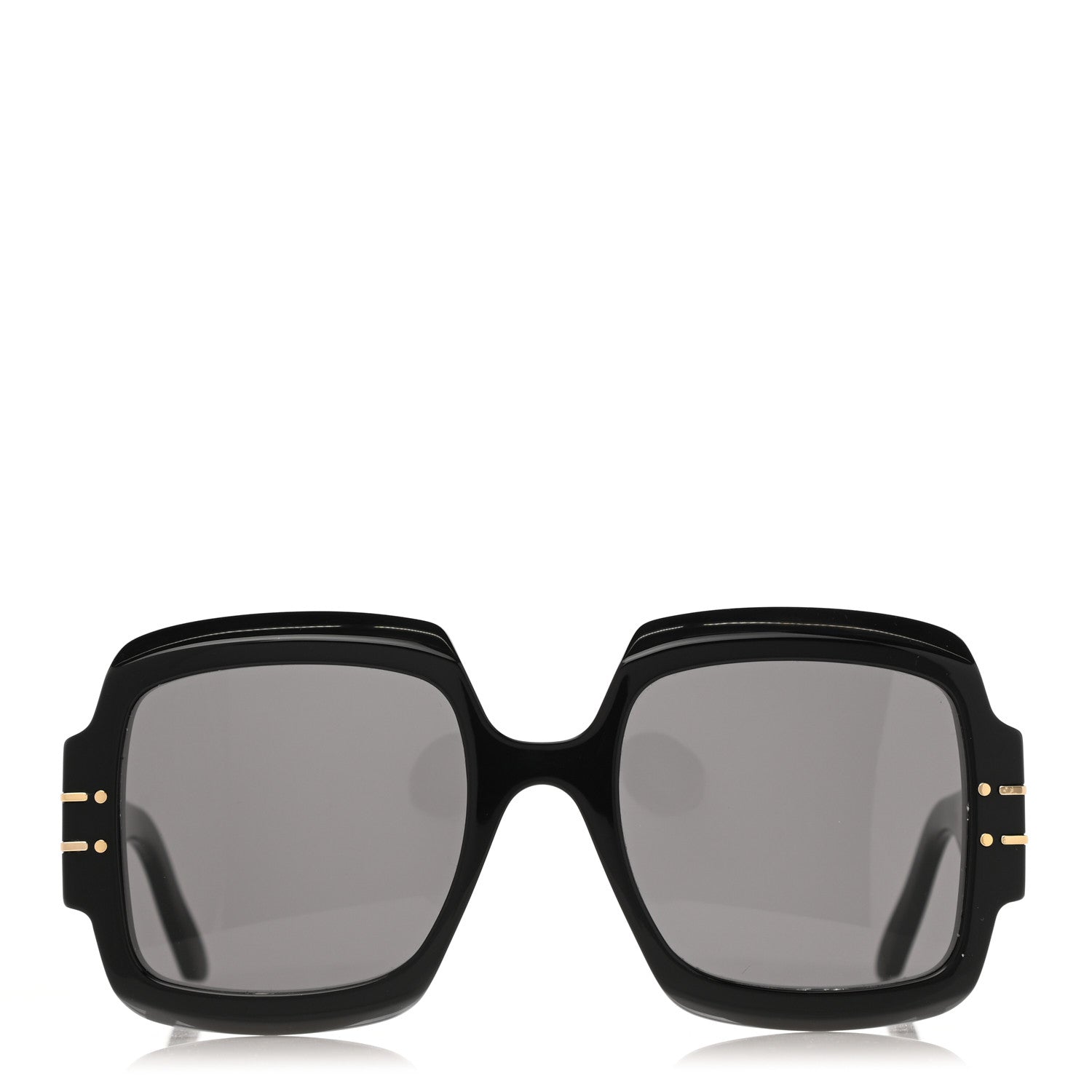 Christian Dior Acetate Diorsignature S1U Square Sunglasses Black 2 of 9