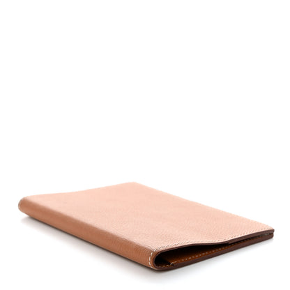 Hermes Evercolor MC2 Magellan Passport Holder Gold 4 of 11