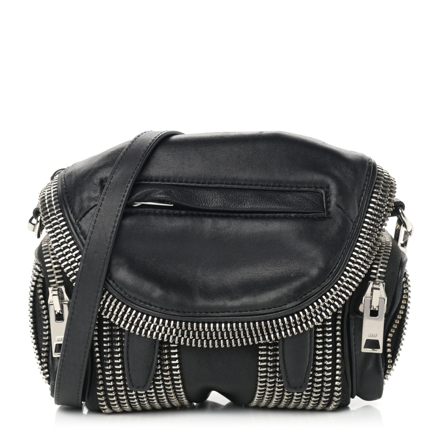 Lambskin Micro Marti Crossbody Black