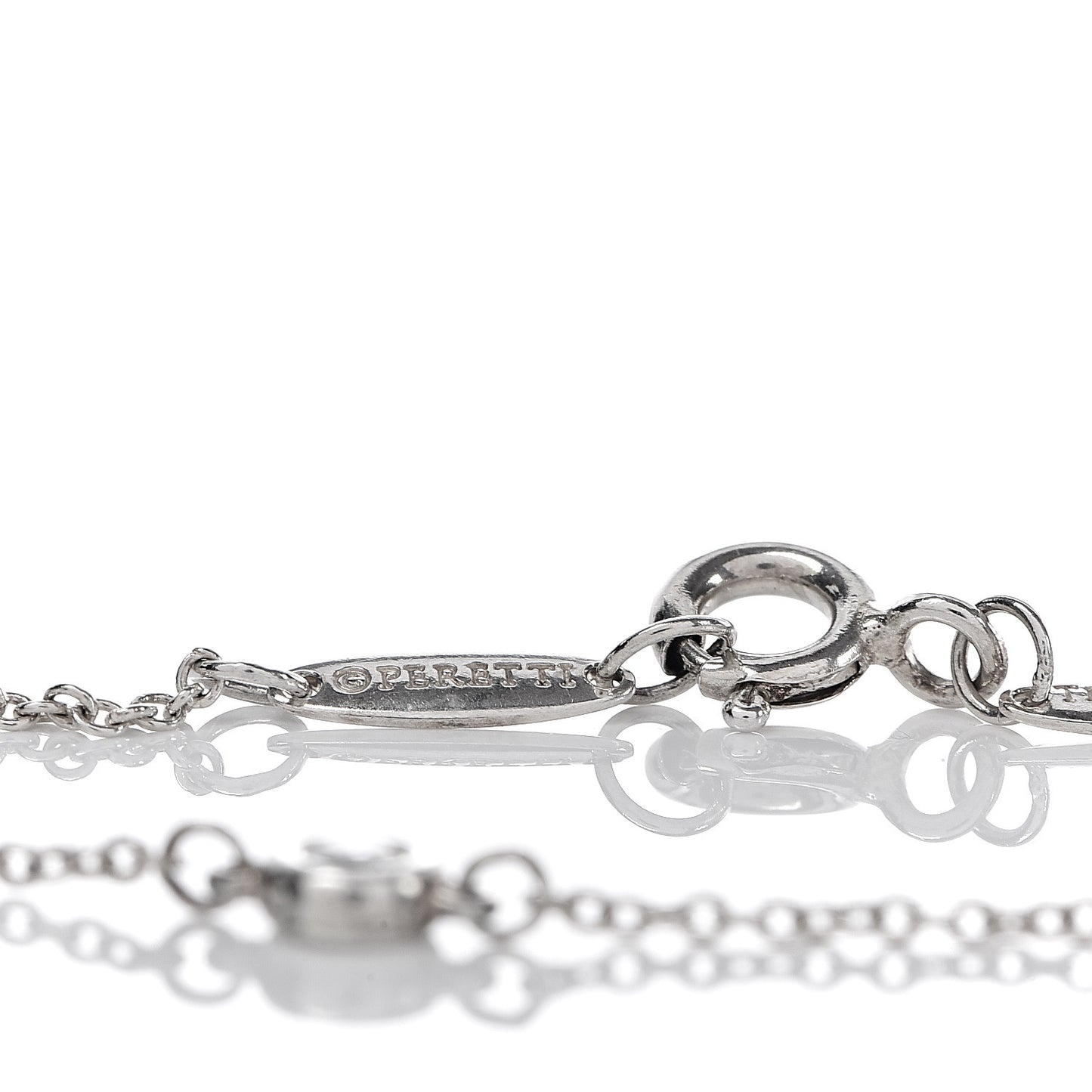 Sterling Silver Diamond .05ct Elsa Peretti Diamonds by the Yard Bracelet