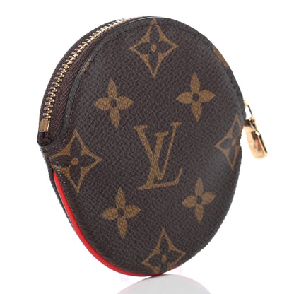 Louis Vuitton Monogram 2020 Christmas Animation Bumper Cars Round Coin Purse Coquelicot 2 of 4