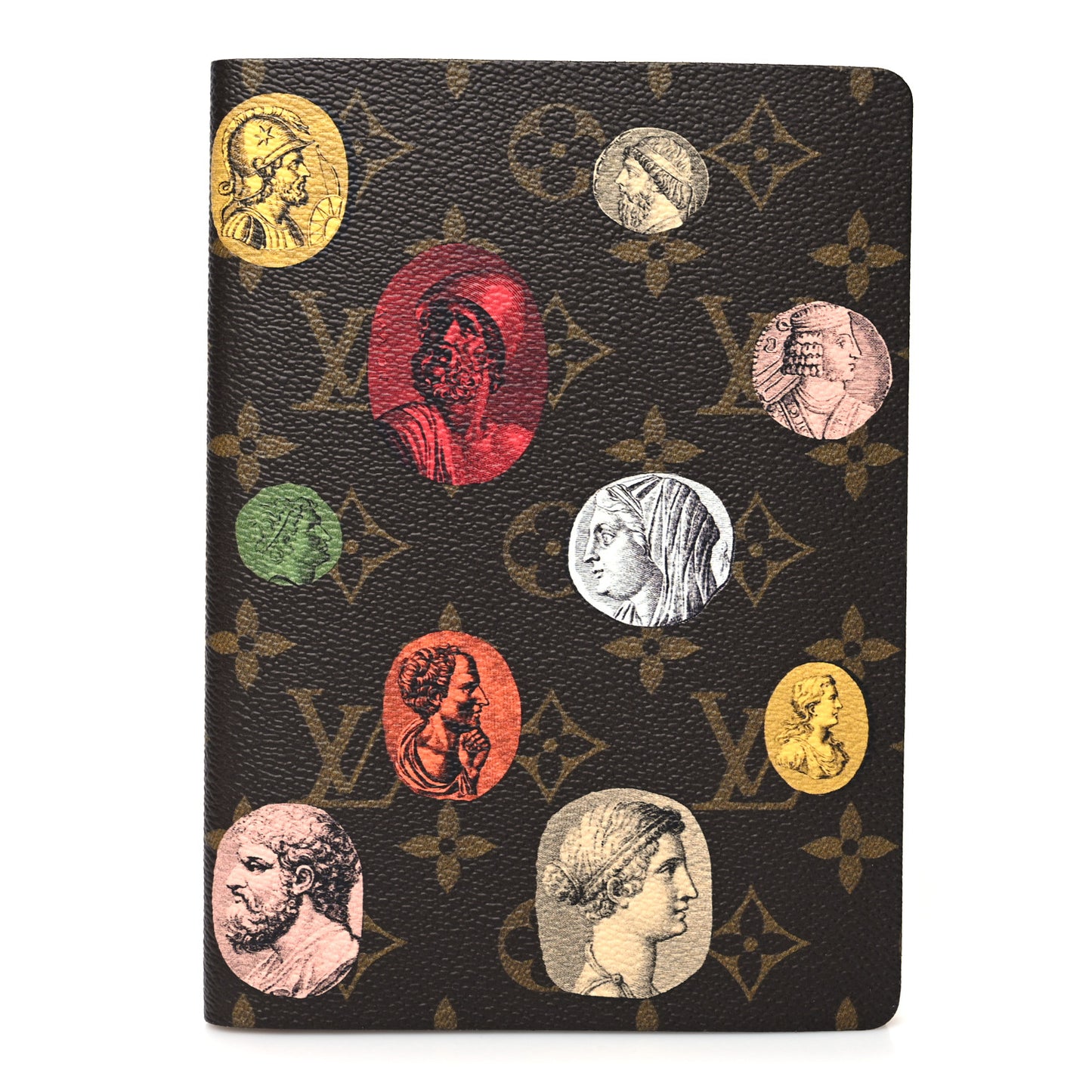 X FORNASETTI Monogram Cameo Clemence Notebook