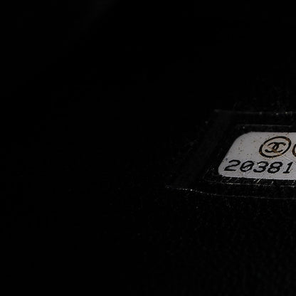 Chanel Shearling Lambskin Medium 100% Flap Black 8 of 8