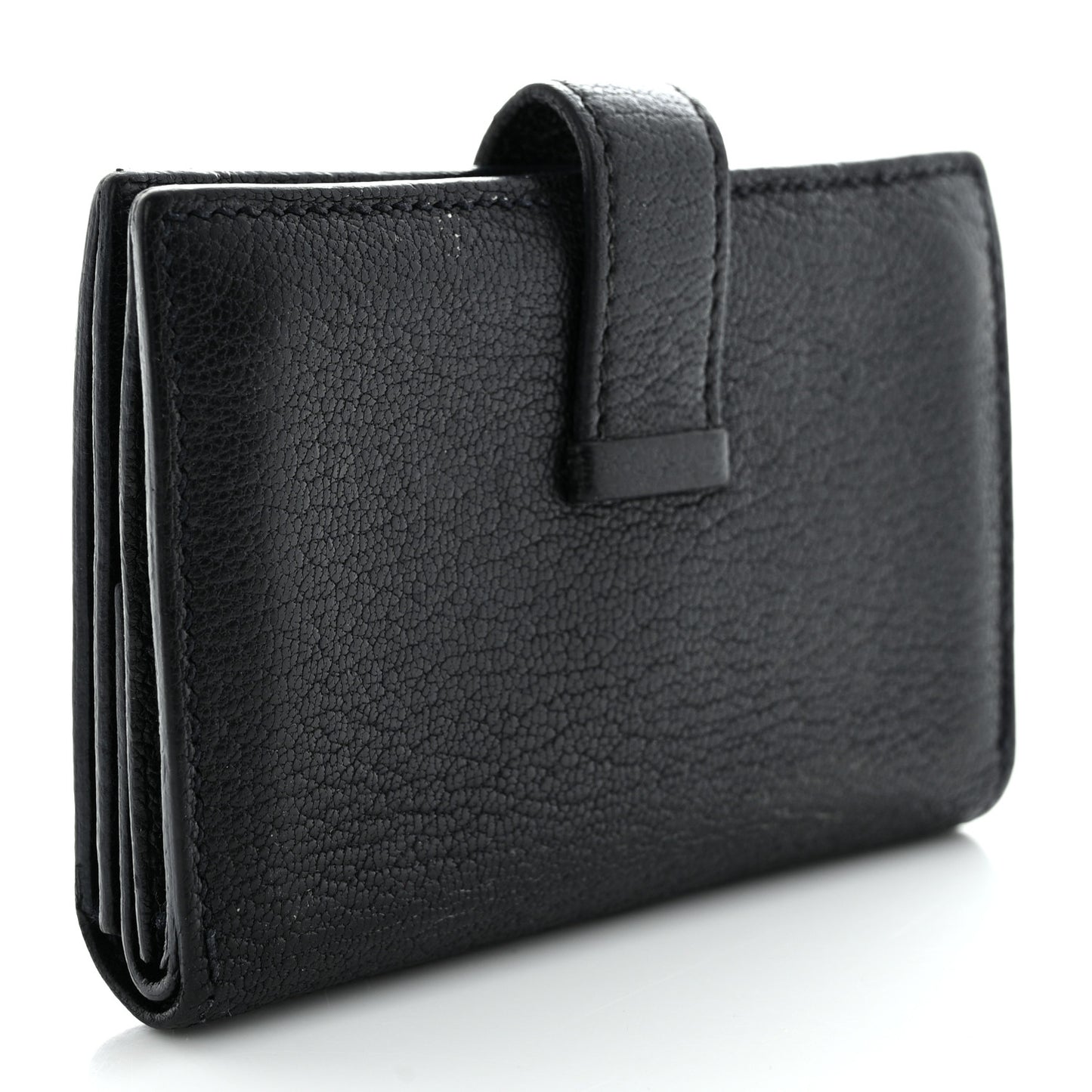 Chevre Mysore Mini Bearn Wallet Black
