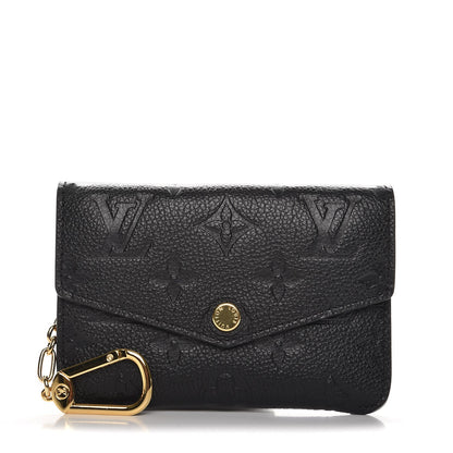 Louis Vuitton Empreinte Key Pouch Black 1 of 8