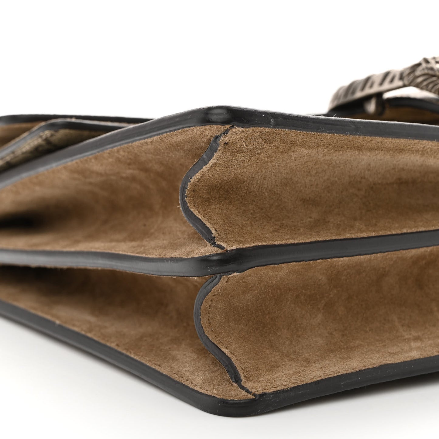 GG Supreme Monogram Medium Dionysus Shoulder Bag Taupe