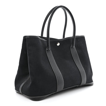 Hermes Toile Negonda Garden Party Tote 36 MM Black 3 of 10