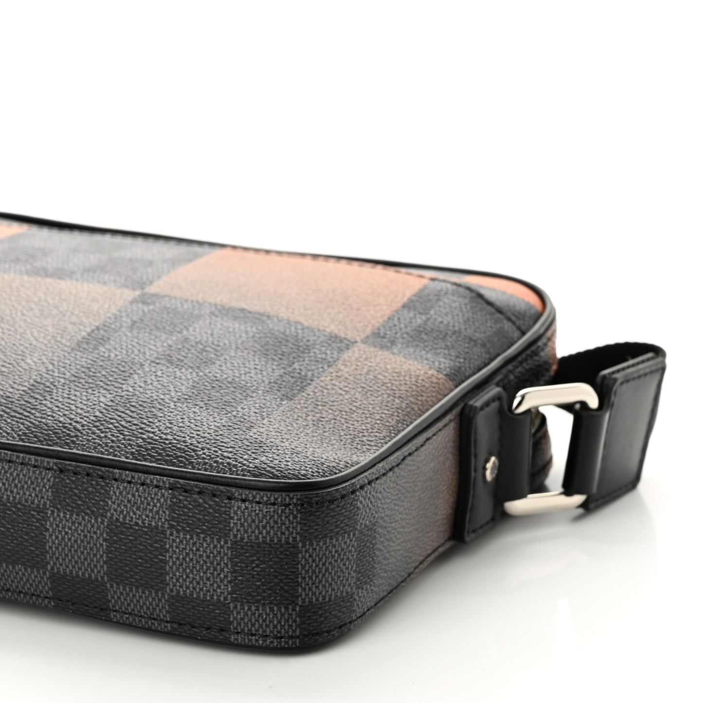 Giant Damier Graphite Alpha Messenger Bag Orange