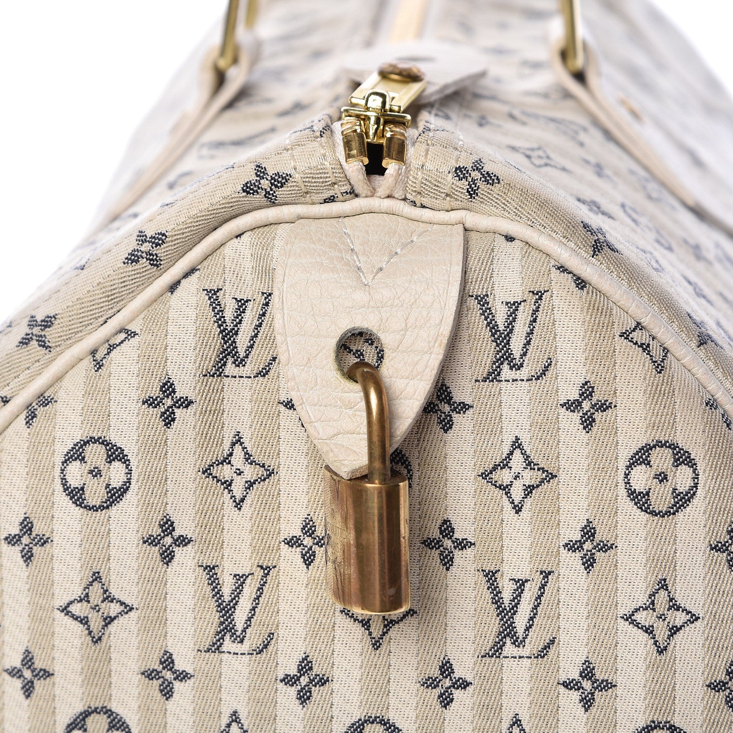 Louis Vuitton Mini Lin Croisette Speedy 30 Blue 12 of 14