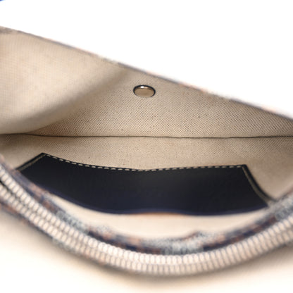 Goyard Goyardine Plumet Wallet Clutch Navy 6 of 11