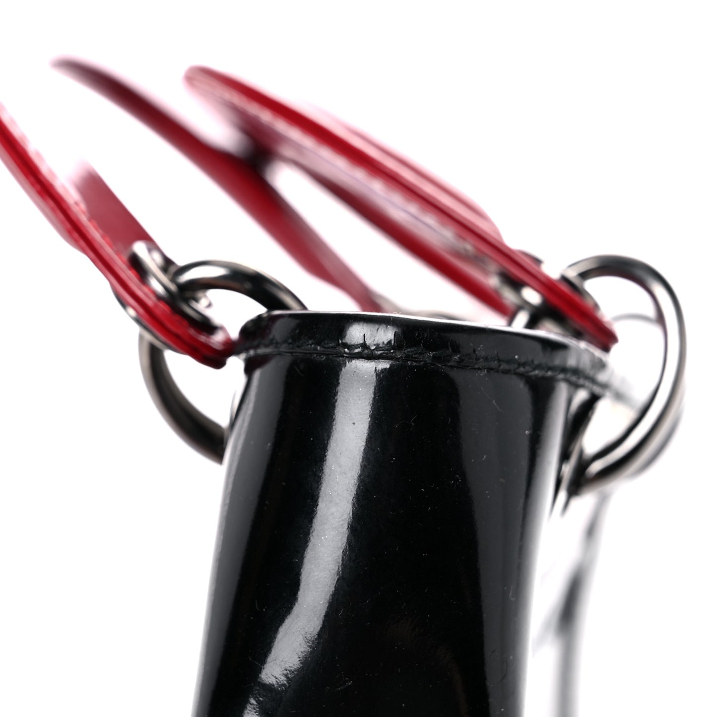 PVC Lady Dior Black Red