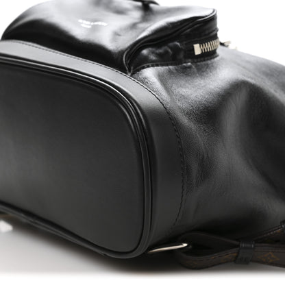 Louis Vuitton Lambskin Monogram Montsouris Vibe PM Black 9 of 9
