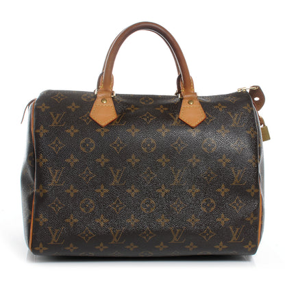 Louis Vuitton Monogram Speedy 30 1 of 8