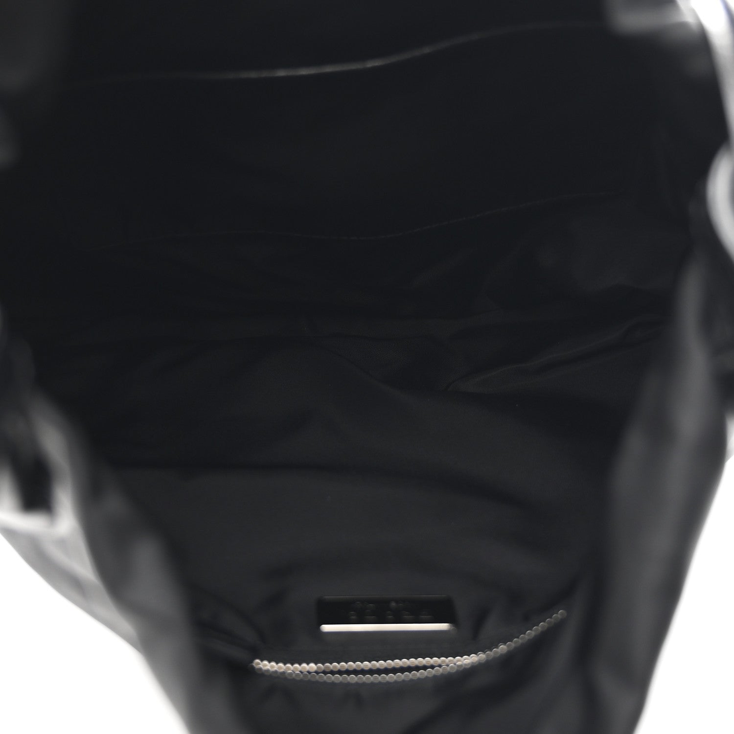 Prada Tessuto Nylon Passama Embroidered Bag Black 5 of 10