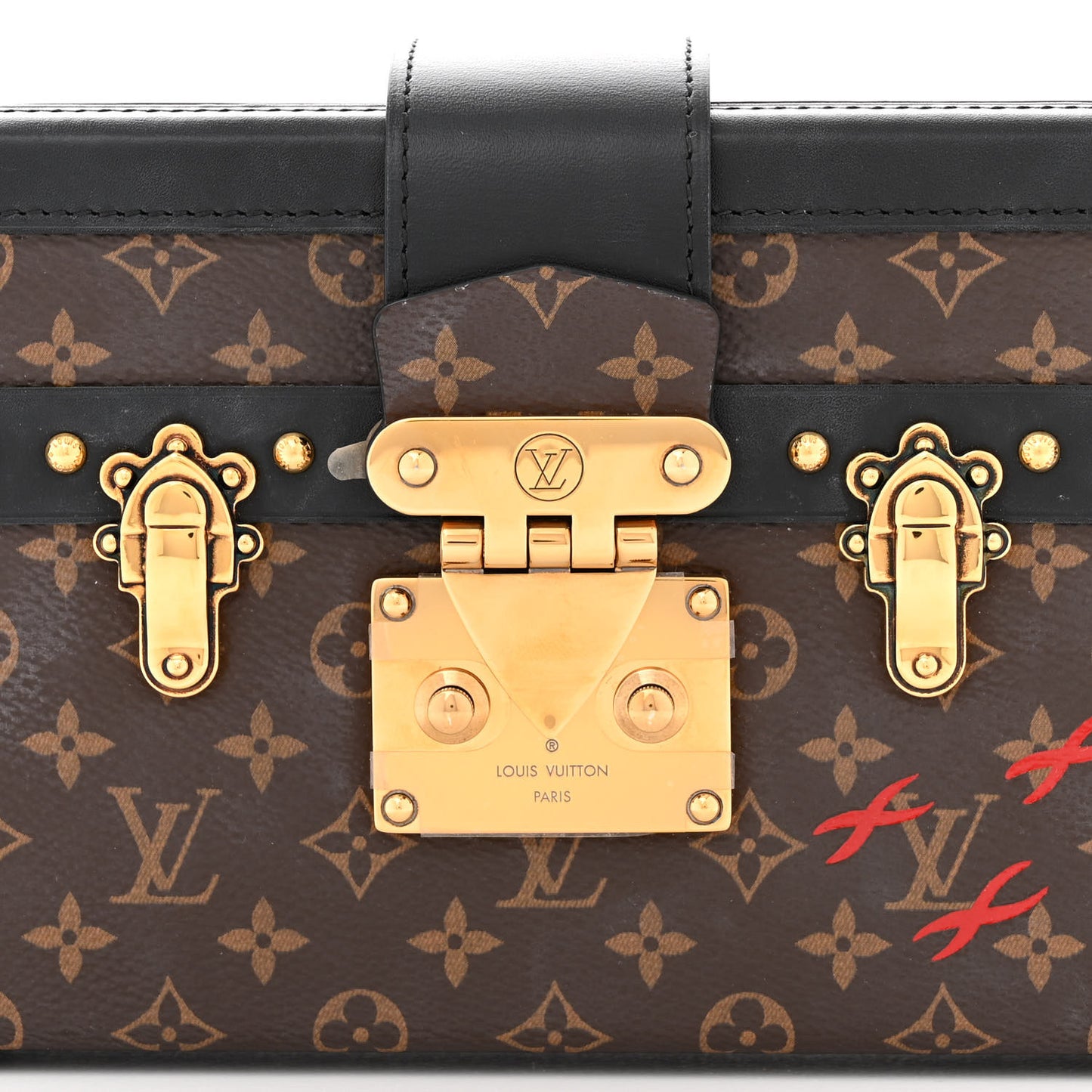 Monogram Petite Malle Black