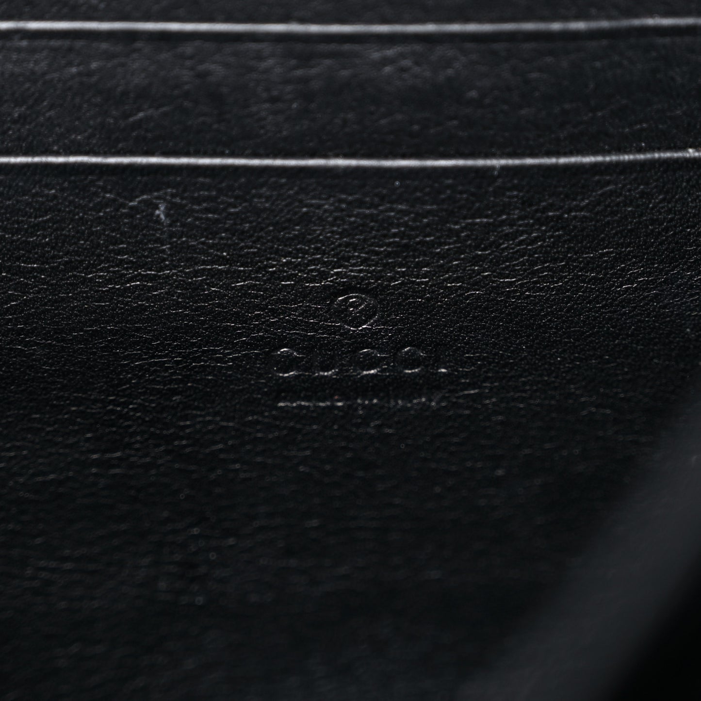 Velvet GG Monogram Mini Dionysus Chain Wallet Black