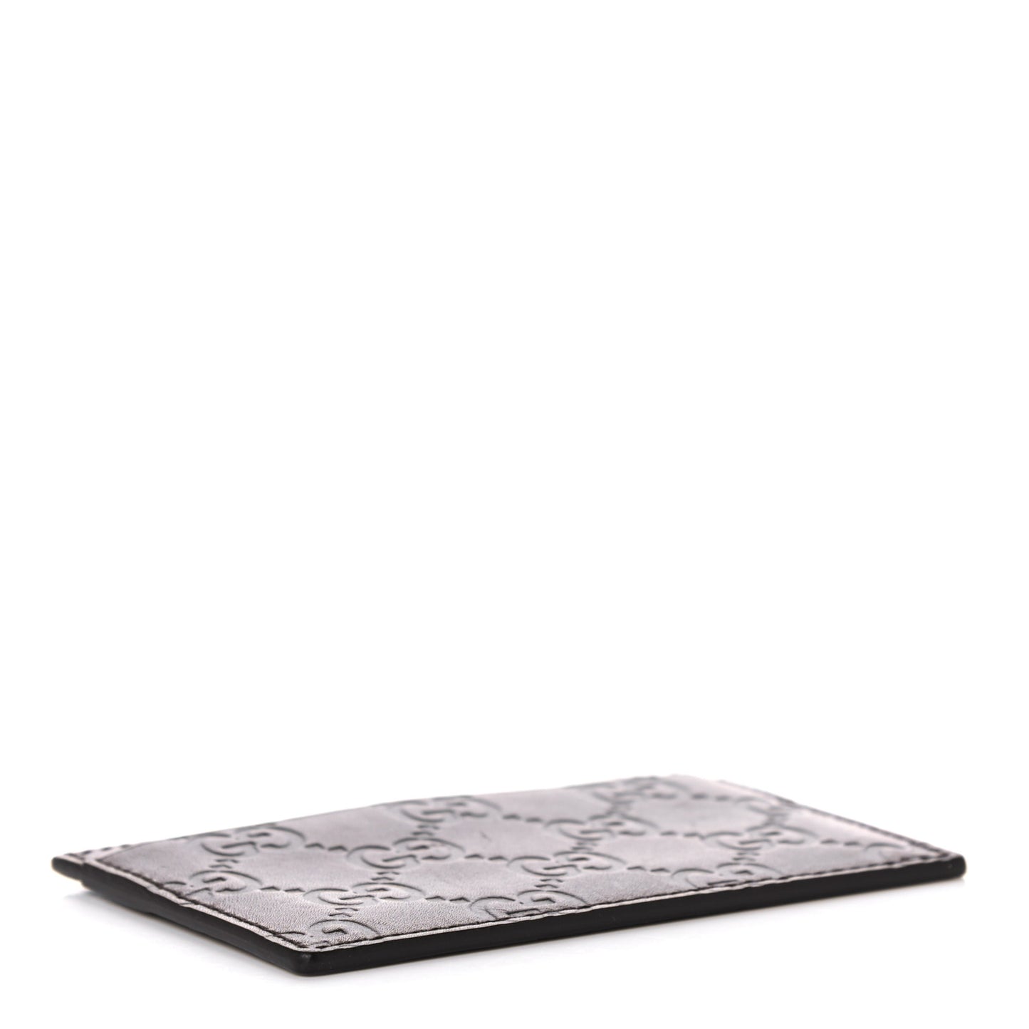 Guccissima Card Holder Brown