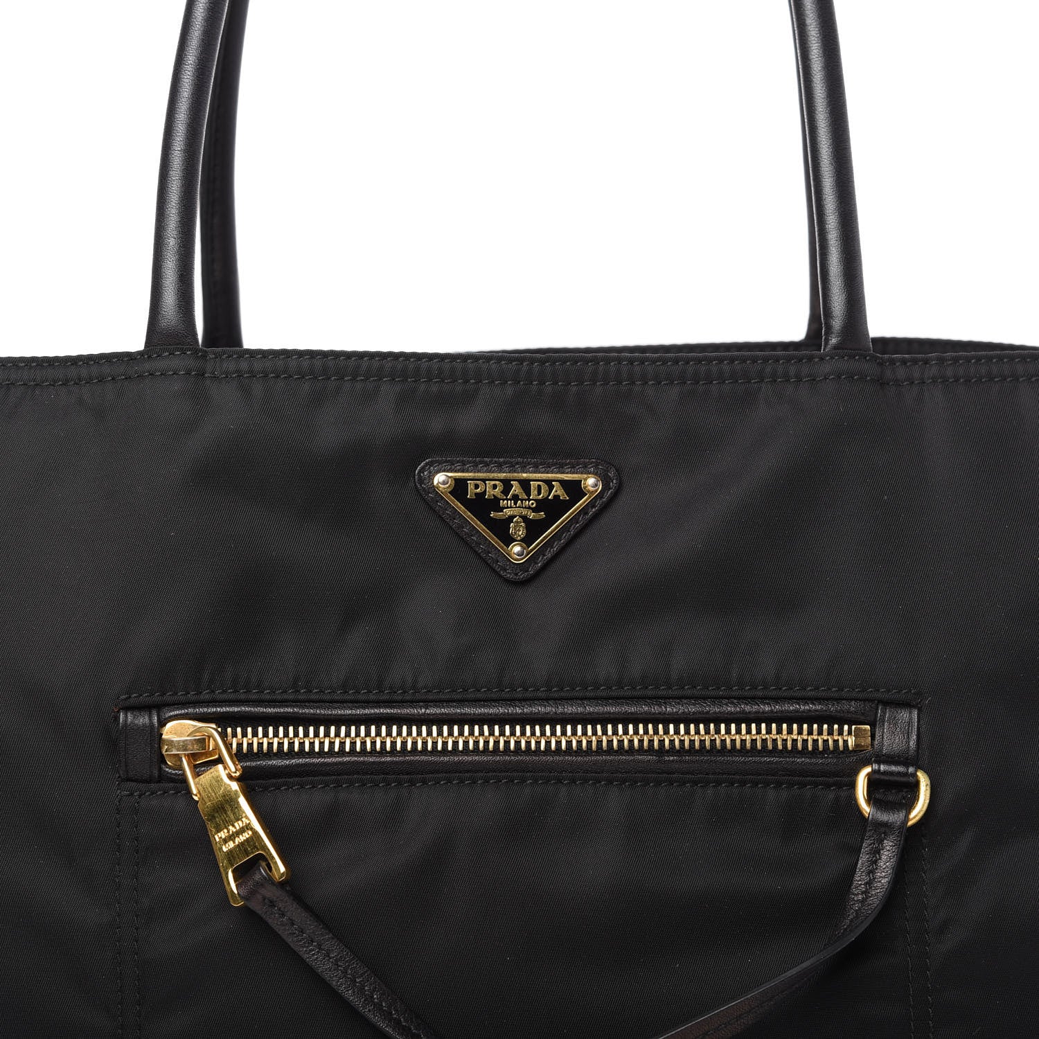Prada Tessuto Nylon Tote Black 10 of 11