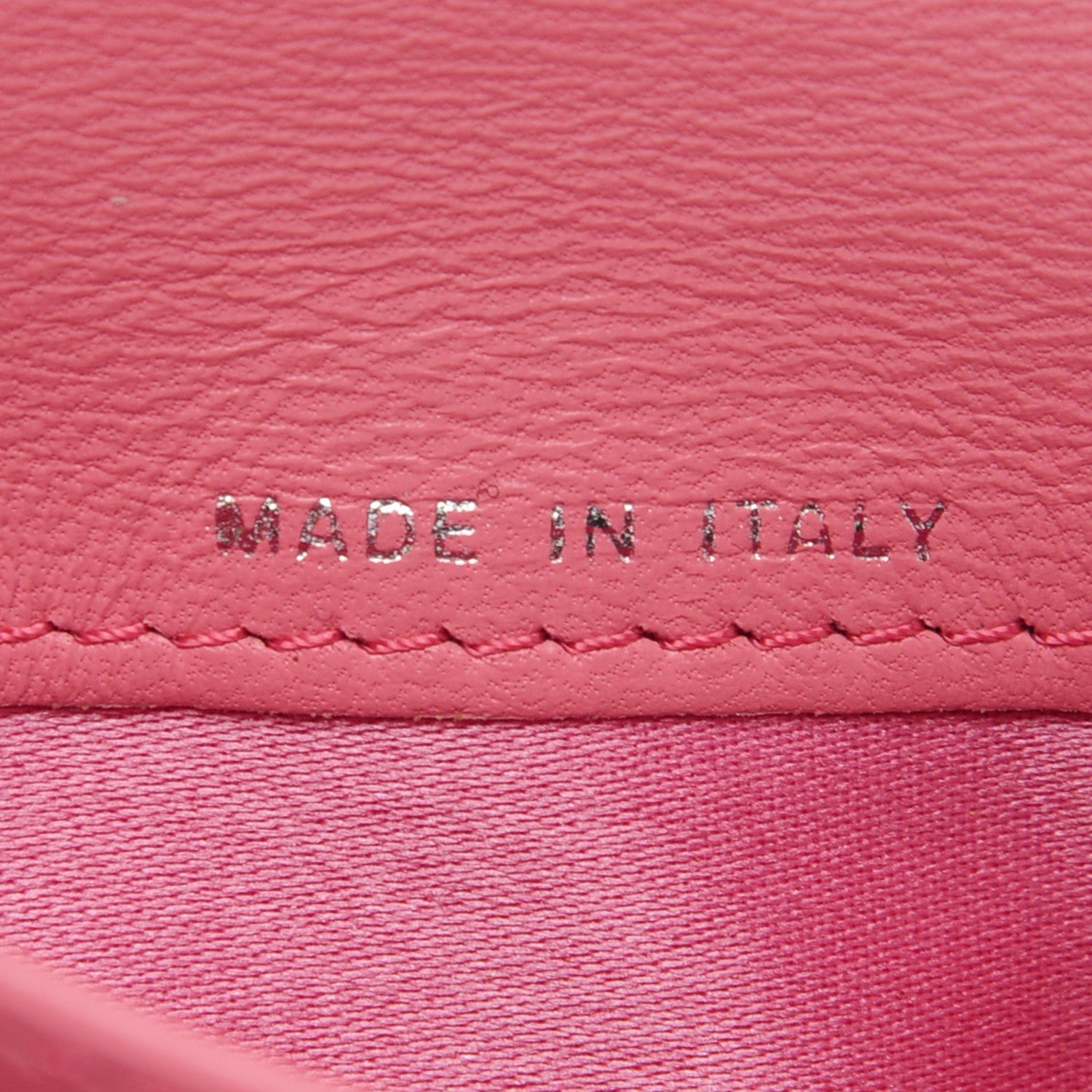 Chanel Lambskin Camellia Embossed Zipped Pocket Wallet Pink 15 of 17