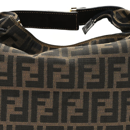 Fendi Zucca Large Cosmetic Bag Tobacco 7 of 9