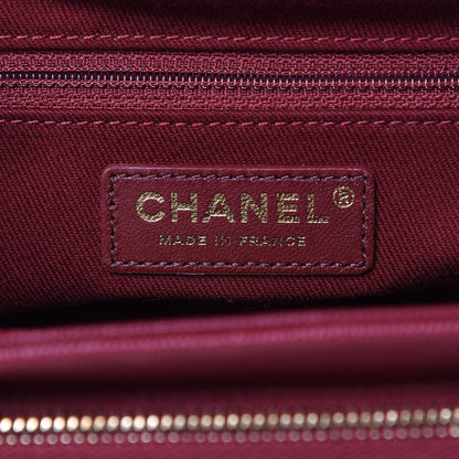 Chanel Caviar Quilted Medium Business Affinity Flap Burgundy 6 of 10