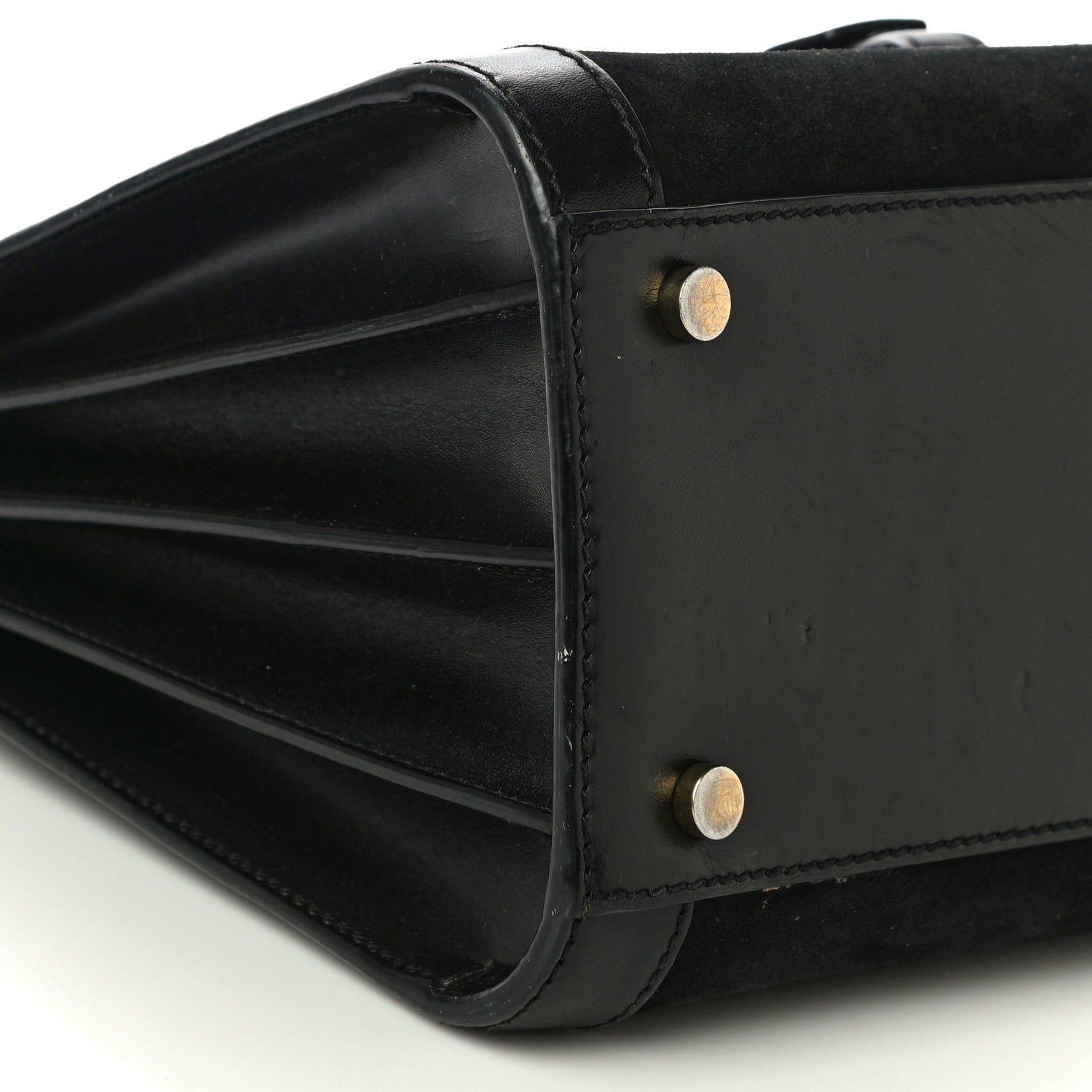 Saint Laurent Suede Calfskin Small Sac De Jour Black 10 of 11