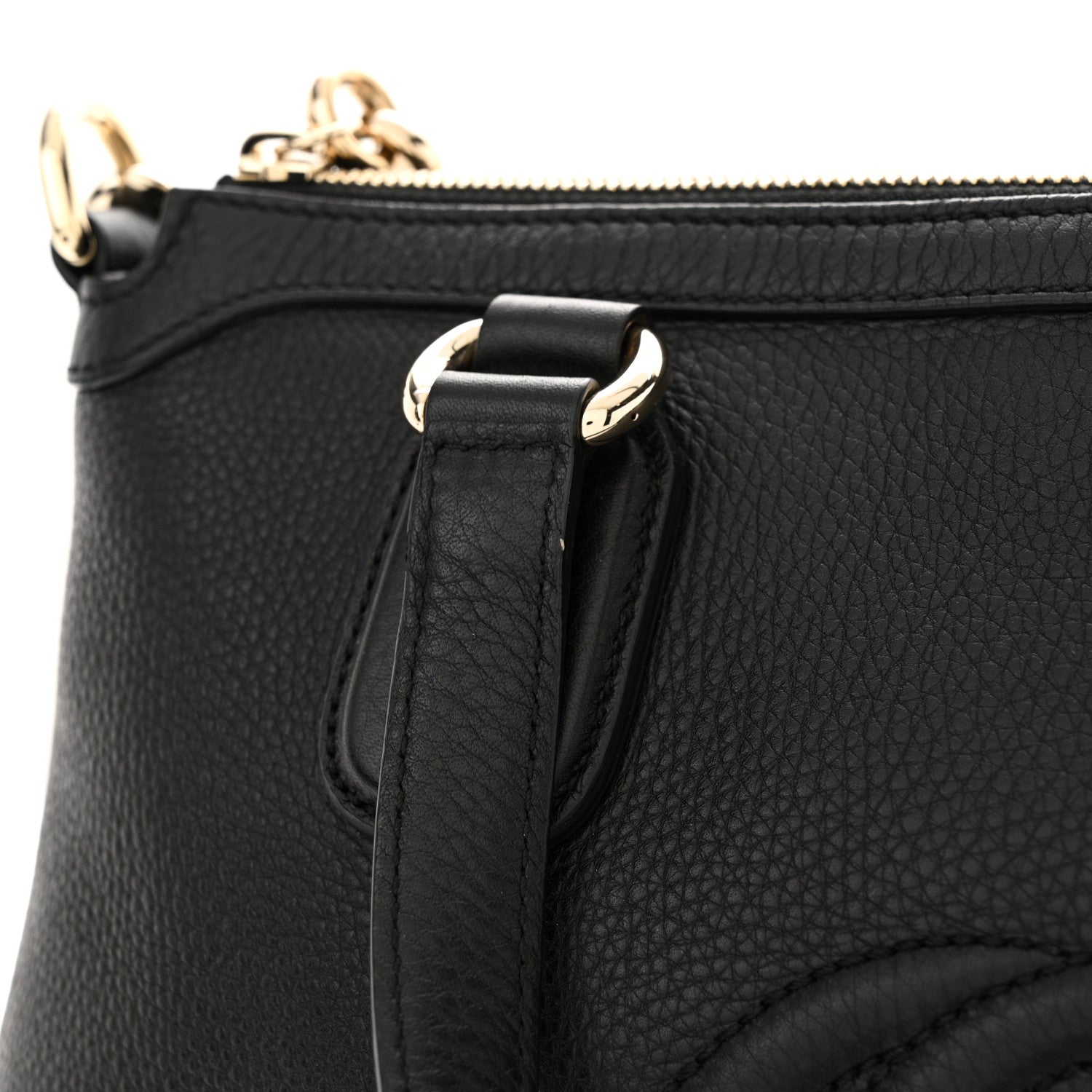 Gucci Cellarius Calfskin Small Soho Top Handle Satchel Black 11 of 11