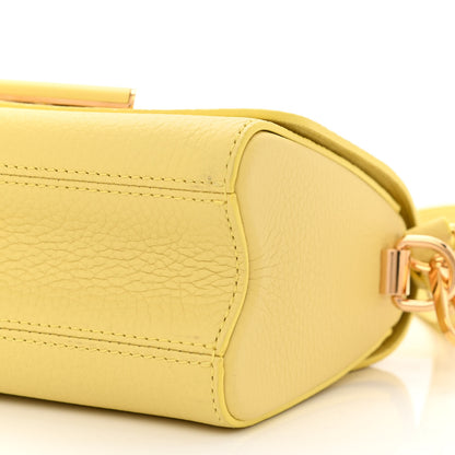 Louis Vuitton Taurillon Smooth Calfskin Scrunchie Twist One Handle PM Yellow 10 of 10