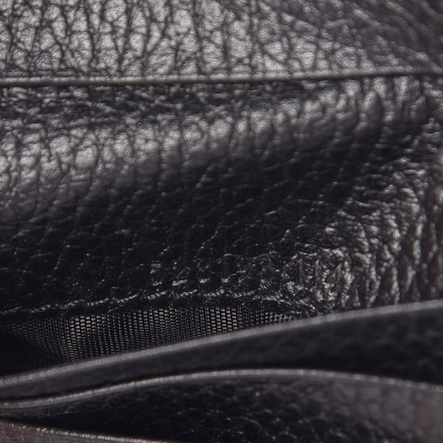Gucci Dollar Calfskin GG Marmont French Wallet Black 8 of 9