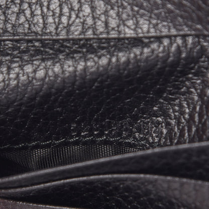 Gucci Dollar Calfskin GG Marmont French Wallet Black 8 of 9