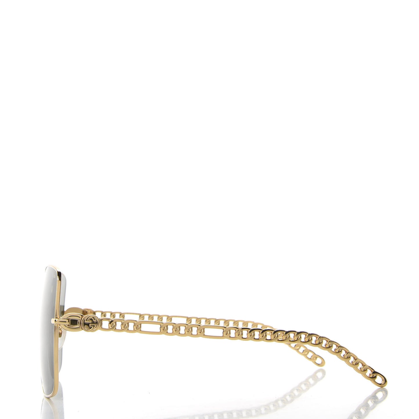 Square Frame Oversized Sunglasses GG0724S Gold