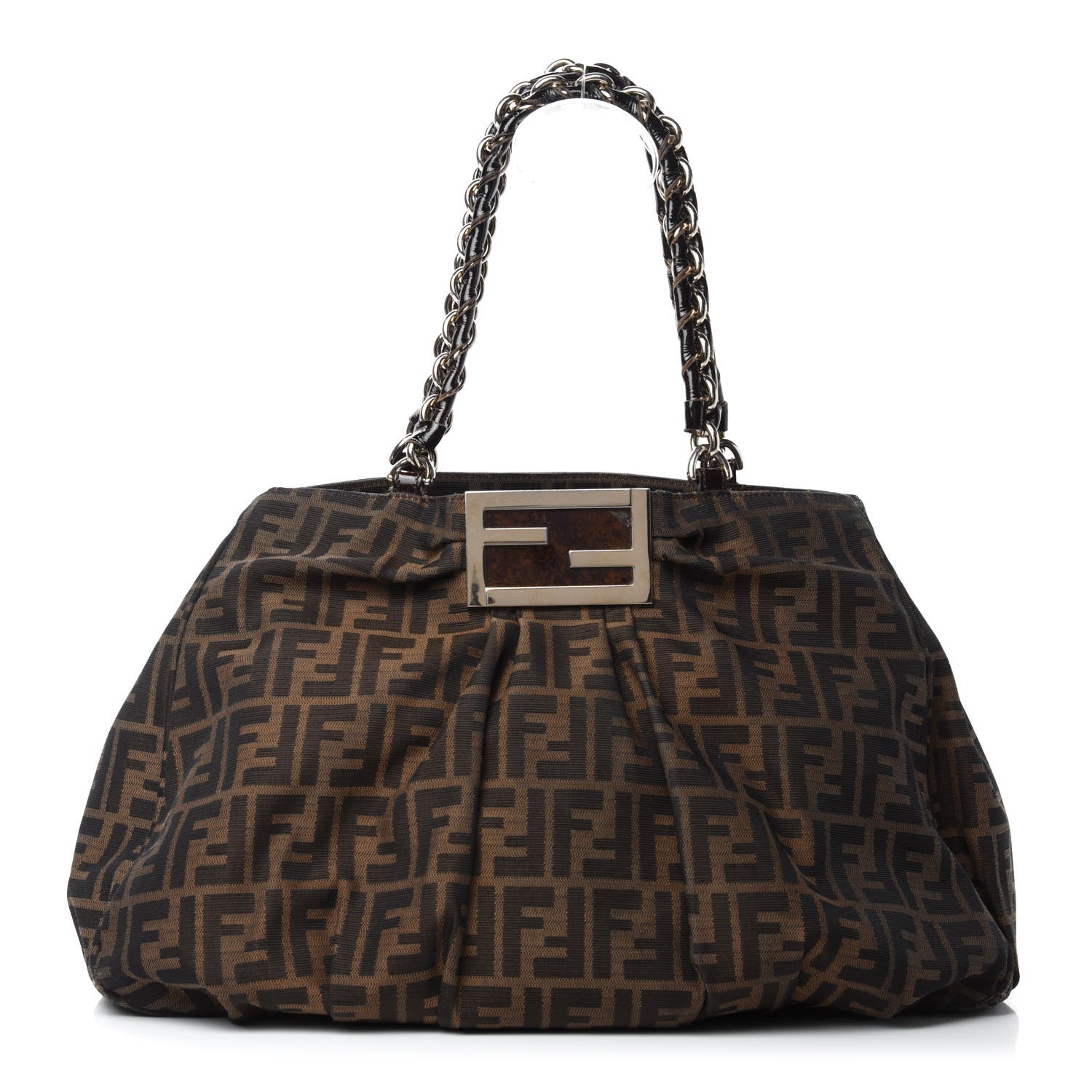 Fendi Zucca Mia Tote Tobacco 1 of 9