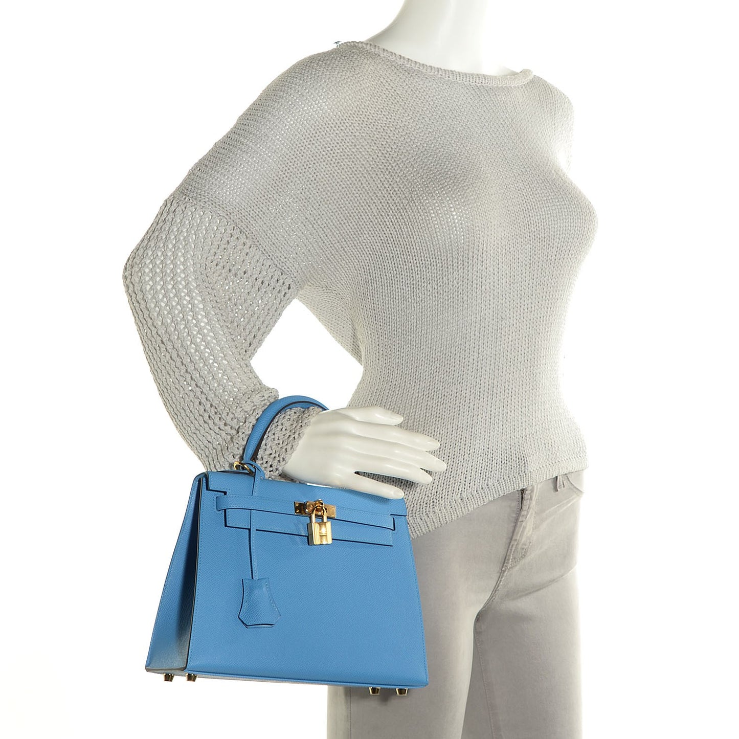 Epsom Kelly Sellier 25 Bleu Paradis