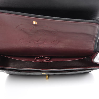 Chanel Caviar Quilted Maxi Double Flap Black 7 of 19