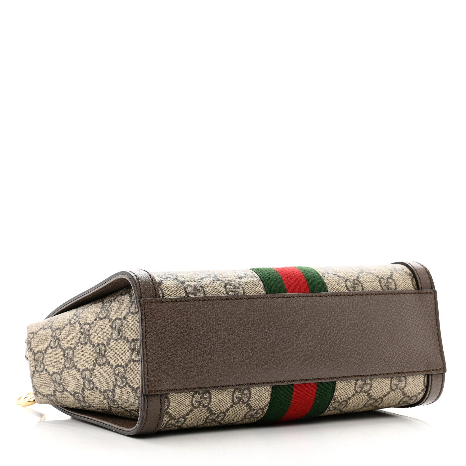 Gucci GG Supreme Monogram Small Ophidia Tote Bag Brown 4 of 10